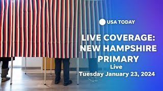 USA TODAY New Hampshire presidential primary live coverage [upl. by Dasi842]