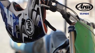 Introducing the Arai VXPro4 Motocross Helmet  MXstorecomau [upl. by Gardiner771]