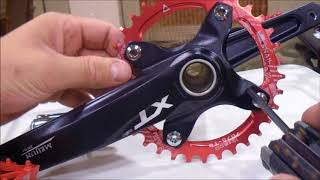 How to install a 1x chain ring [upl. by Ariem]