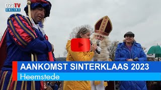 Aankomst Sinterklaas in Heemstede [upl. by Oznofla]