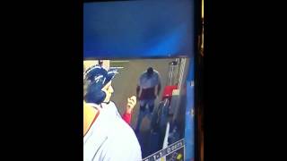 Cardinals Rafael Furcal Caught With Pants Down on Tv [upl. by Ynabla]