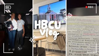 HBCU Vlog  CAU 💖  classes daily routines meeting B Simone amp more  ep 1 [upl. by Declan]