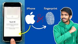 iPhone में Fingerprint कैसे लगाएं  How to Setup TouchID on iPhones [upl. by Etteyafal528]