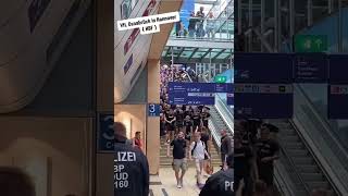 Osnabrück in Hannover HAUPTBAHNHOF 🔊🔥 vflosnabrück hannover ultras football viralvideo [upl. by Osbourne]