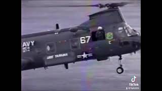 CH46D flying around the ARG [upl. by Anoik796]