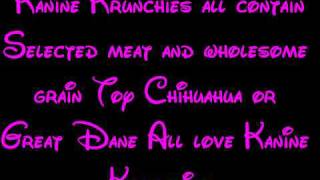 Kanine Krunchies  101 Dalmatians Lyrics HD [upl. by Hibbs709]