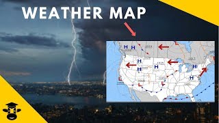 Weather Maps  Isobar Fronts [upl. by Ahtimat62]