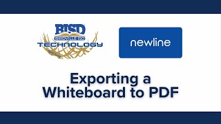 Newline Export a Whiteboard to PDF [upl. by Alurta177]