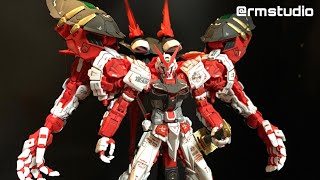 RG 1144 GUNDAM ASTRAY RED FRAME POWERED RED Speed Paint build Review [upl. by Clancy258]