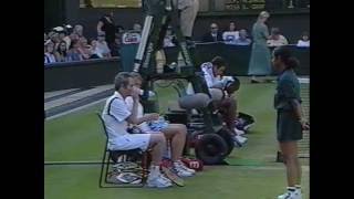 1999 Wimbledon Mixed Doubles Quarterfinal [upl. by Alikat]