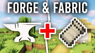 How To Use Forge amp Fabric Mods Together In Minecraft  Full Guide [upl. by Euqinemod384]