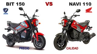 HONDA vs ITALIKA ¿CUÁL COMPRAR Navi110 o BIT150 buenfin2024 [upl. by Mendel]