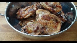 How to Make Yogurt Marinated Roasted Chicken Thighs  The Frugal Chef [upl. by Spark]