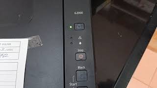 Canon G2000 G3000 error LED blinking 8 times [upl. by Barnet]