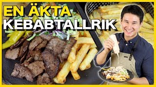 OMG EN HEMGJORD ÄKTA KEBABTALLRIK [upl. by Asillam]