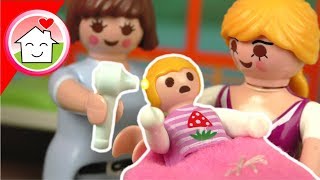 Playmobil Kinderklinik Film  Mia hat Ohrenschmerzen  Spielzeug Video für Kinder von Familie Hauser [upl. by Esirahs]