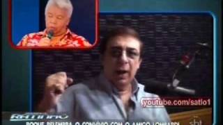 Lombardi morre  Roque comenta 021209 Programa do Ratinho [upl. by Roda171]