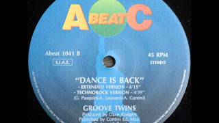 Groove Twins  Dance Is Back Extended Version [upl. by Olathe742]