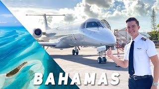 Island Hopping In A Regional Jet  Miami To The Bahamas [upl. by Ailb]