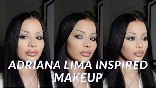 adriana lima inspired makeup tutorial [upl. by Yderf]