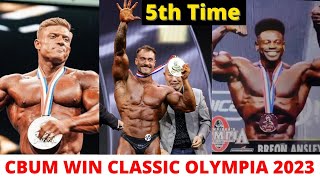 CBUM Win🏆Classic Olympia 2023 Live  Ramon Dino 2nd amp Urs Kalecinski Breon Ansley Ruff Diesel [upl. by Yramliw748]