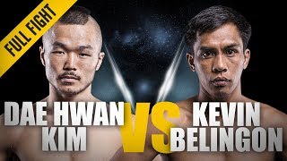 ONE Full Fight  Dae Hwan Kim vs Kevin Belingon  RNC Locked In Deep  March 2014 [upl. by Collete]