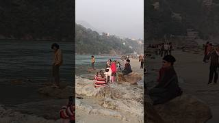 7 January 2024  gangaa  haridwar Haridwar ki video [upl. by Ynnal]