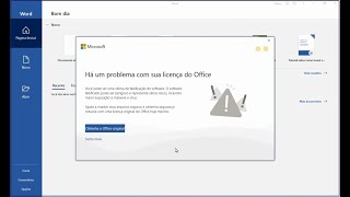 Resolver Há um problema com sua licença do Office [upl. by Nasas]