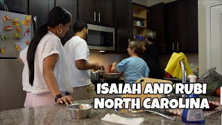 Isaiah and Rubi  North Carolina  Vlog 17 [upl. by Eisac]