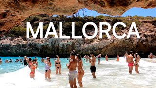 CALÓ des MORÓ 🇪🇦The PARADISE of MALLORCA island 🌴 Spain 2024 4K [upl. by Paryavi]