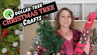 DOLLAR TREE CHRISTMAS TREE HACKS  Amazing Mini Tree DIYS [upl. by Pasho]