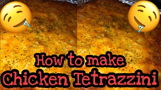 How to make Chicken Tetrazzini [upl. by Jaclin]