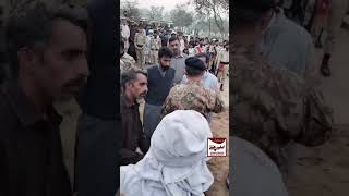 Lala Gaon Mein Shahadat pane wale naujawan ki Namaz e Janaza Fauji Azad ke sath live manazer [upl. by Frants104]