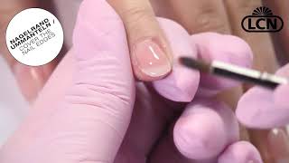 LCN BIO Glass Gel System  a step by step to beautiful nails with LCN [upl. by Desberg826]