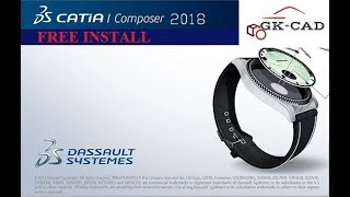 Catia composer 2018 Free Install [upl. by Jemmy]