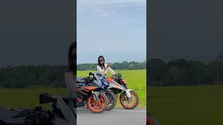 Ek Saat tino Bikes Ride Pe Jana Chahta Hai 🏍️ 😍❤️  Sabbir Hazari  shorts youtubeshorts ktm [upl. by Siroved]