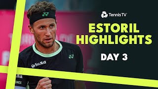 Ruud Opens Title Defence Hurkacz Monfils amp Musetti Feature  Estoril 2024 Day 4 Highlights [upl. by Belcher]