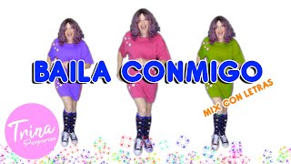 Trina Purpurina  BAILA CONMIGO REMIX  CON LETRA  Oficial  Infantil  Música para niños [upl. by Wahkuna]