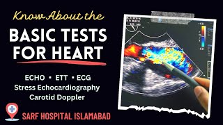 What is Echocardiography ECG ETT and Echocardiogram for Heart Disease Heart Check Up Tests [upl. by Abla841]