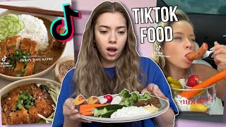 Ich esse jeden TikTok Food Trend damit ihr das nicht machen müsst [upl. by Chavey995]