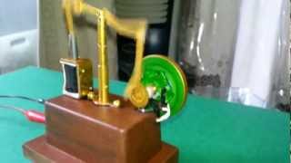 Walking Beam Solenoid Engine 10 [upl. by Eicats998]