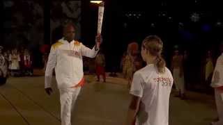 TORONTO 2015 Pan Am Games  Opening Ceremony  Entrance of the Pan Am Torch HD  Part 2 [upl. by Shellans]