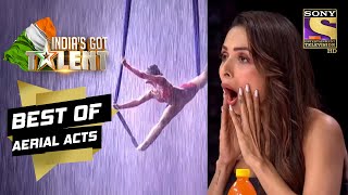 This Rain Act Is One Of The Spectacular Acts Of IGT Indias Got Talent Season 8Best Of Aerial Acts [upl. by Kal785]