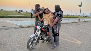 Abdullah sy choro ny Bike cheen li 🥺  snatching prank with Abdullah 😳 [upl. by Rugen]