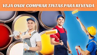 Fornecedores de tintas no atacado para revenda [upl. by Allicserp246]