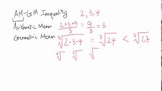 Prove AMGM Inequality Using Lagrange Multipliers [upl. by Nivra]