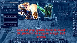 Classic WOTLK rogue mage 2v2 arena pvp guide how to beat healer pala dk easiest guide [upl. by Adiahs]