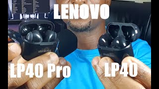 Lenovo LP40 vs LP40 Pro  Comparison [upl. by Durno]