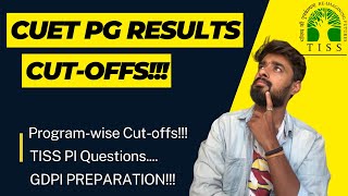 CUET PG RESULTS OUT  GDPI PREPARATION  TISS CUTOFF  TISS INTERVIEW QUESTIONS  TISS HRMSEODCL [upl. by Mischa953]