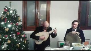 Pietro Paulo Borronos quotPeschatore che va cantandoquot  lute amp framedrum [upl. by Pharaoh]